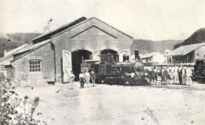 Estação Ferroviária da cidade de Passa Quatro - MG.